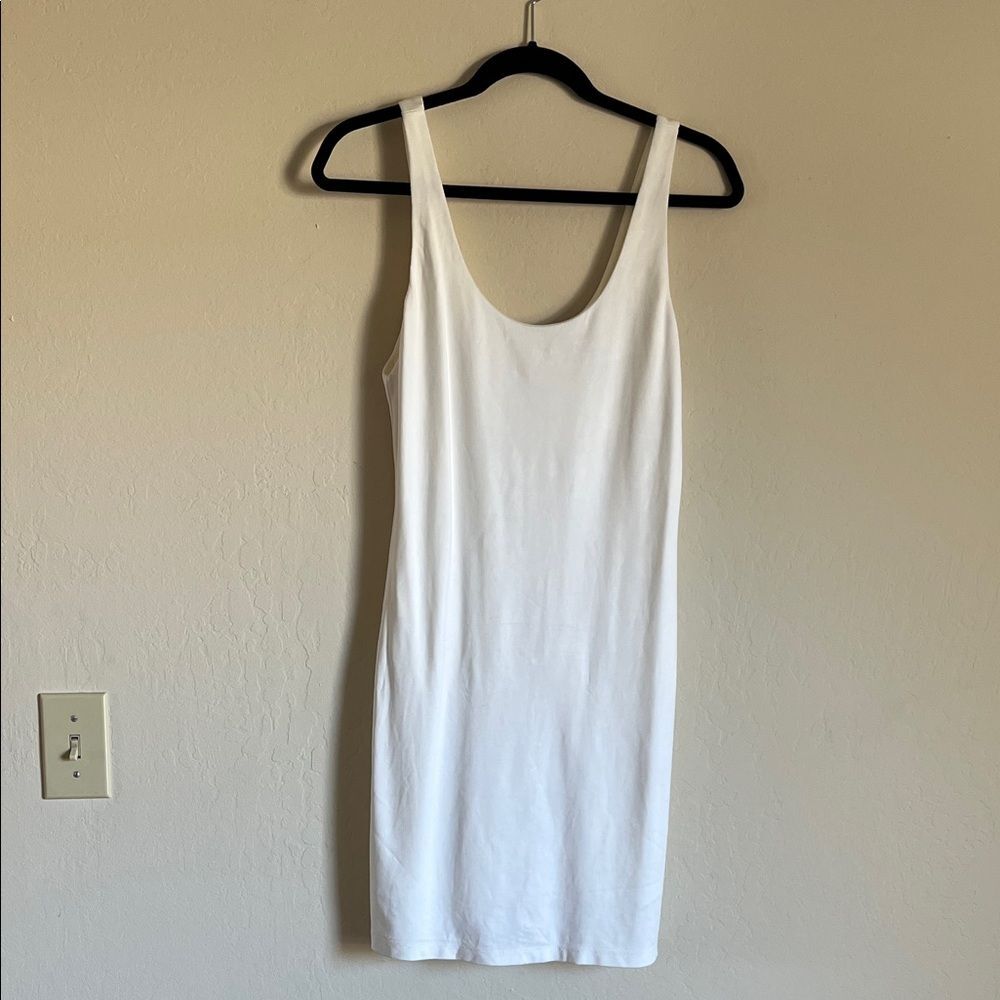 Alice + Olivia Yellow Silk Mini Dress Small Spaghetti Strap V Neck Strappy Back